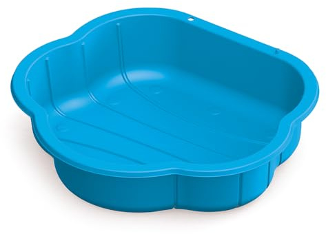 Dolu Plastic sandbox, 20 cm high, blue