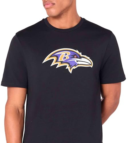 New Era Baltimore Ravens NFL Team Logo Schwarz T-Shirt - S