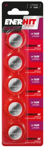 Pile Bouton Lithium CR-1620 Bande.5 est idéale pour Les appareils Qui nécessitent durabilité et Performance. Sa Conception à Bouton la Rend Parfaite pour Les Montres, Les calculatrices et Les Jouets.