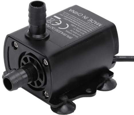 Tauchwasserpumpe, DC 5V 4,8W 300L/H Mini-Tauchpumpe Leise Kleine Springbrunnenpumpe Einstellbare Springbrunnenwasserpumpe mit USB-Schnittstelle für Hydrokultur, Teiche, Aquarien