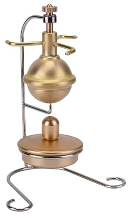 CreativeBlocker Dampfmaschine Modell Erwachsen - Mini Metall Motor Modell, Kupfer Dampfmaschine Funktionsfähig mit Alkohol, Dampfmaschine Vertikaler Typ, Wissenschaft Geschenk Experimentierkasten