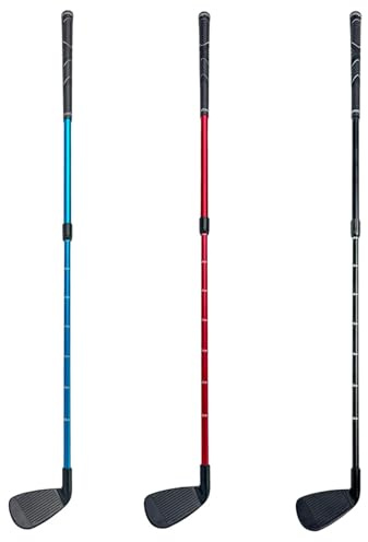 Kinder-Golfputter – längenverstellbarer Schläger für Junior-Golfer, Zwei-Wege-Putter für Anfänger | Minigolfschläger für Kinder, Rechts-Linkshänder-Jugend-Putter mit klarer Skala, Jugend-Golf-Putter f