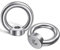 YOOPIN M8 Ring Nut, 6PCS Eye Nuts, 304 Stainless Steel Eyenuts, Lifting Eye Nuts for Lifting Fixing and Safety Protection, Widely Used in Industrial, Construction and Transportation Fields
