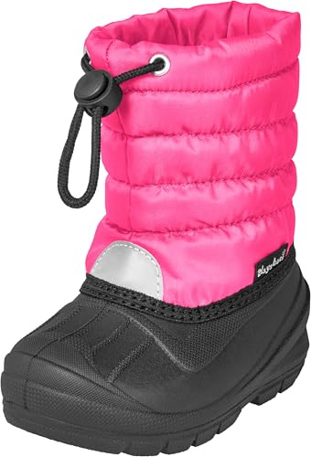 Playshoes Mädchen Kinder Winter-Bootie Schneeschuh Outdoor Winterstiefel