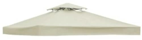 LXLAEOANG 3X3.0 Meter Canopy Top Cover Replacement Four-Corner Tent Cloth Foldable UV Protection Patio Pavilion Replace Gazebo Canopy Top Cover for Outdoor Grill(B)