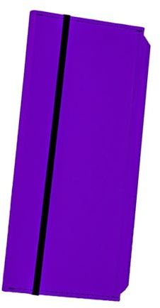 Xgdsnly Nursing Clipboard Plegable Carpeta con Tarjeta para Notas Portapapeles Médicos Hoja de Referencia de 3 Material Pp con Porta Bolígrafo Adecuado, Violeta