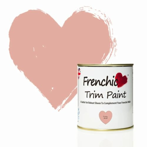 Frenchic Dusky Blush Trim Paint with a Satin Sheen Finish - 500ml