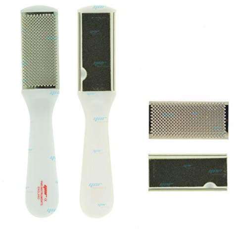 Foot File Callus Remover Double-Sided Foot File Pedicure Rasp Foot File Foot Rasp for Hand Feet Care Removing Dead Skin Tools (White)