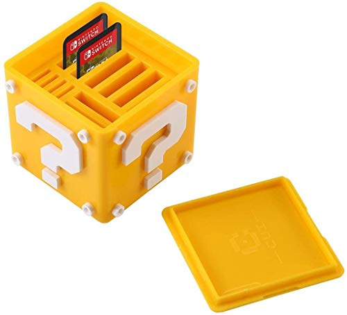 12-in-1 Nintendo Switch Game Card Organizer - Compact Storage Box with 8 Game Card Slots and 4 Micro SD Card Holders