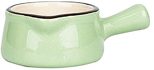 VIXPET Sauce boat Porcelain Gravy Sauce Boat Gravy Sauce Boat Saucer Stand Traditional Porcelain Gravy Sauce Boat with Saucer Dipping sauce bowl -Green
