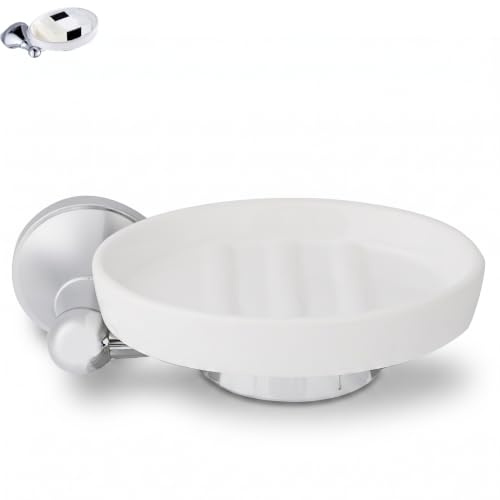 Soap Dish with Holder Chrome Soap Dish Holder Modern Round Bathroom Shower