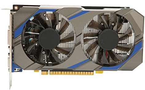 Scheda Grafica GTX750TI da 4 GB, GDDR5, 128 Bit, PCI Express 3.0 X16, 1072/5400 MHz, Scheda Video per Giochi per PC con Porte HDMI, DVI D e DP