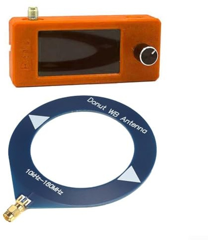 Radio, radio SI4732, radio DAB, radio de poche SI4732, avec écran IPS haute définition de 4,8 cm et antenne en boucle portable, prend en charge la diffusion pleine bande (B)
