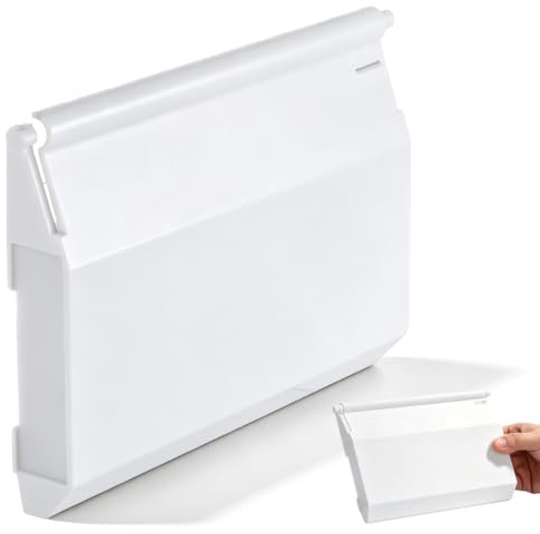 PRETYZOOM Volet Skimmer Piscine en Plastique Blanc 19.50 X 13.50 X 2.20 Cm | Plastique , Blanc Sobre, Installation Facile, Remplacement Rapide