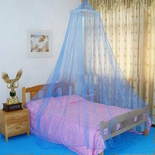 Portable Elgant Hung Dome Mosquito Nets For Double Bed Summer Polyester Mesh Fabric Home Bedroom Adults Hanging Decoration