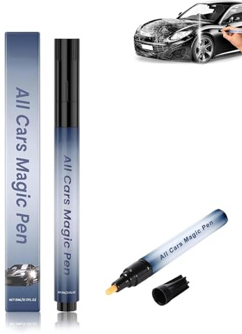 Kratzer Entferner Auto,Ma-gic Car Scratch Removal Pen,Lackstift Auto für Kratzer und Farbschäden,Schnelle Lösung Für Kratzer Und Lackschäden,Passt Für Alle Autofarben,Einfach Zu Verwenden(1PC)