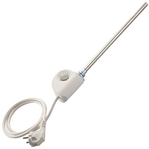 Schulte 7050600 Heizstab 3, 600 Watt mit Regelung der Temperatur, Kabellänge 1,2 m, Schutzart IPx4