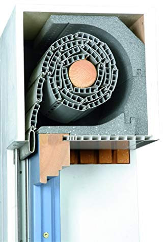 DiHa Rollladenkasten-Isolierung, Rollladenkasten Dämmung ROKA-ASS® 2-tlg. eckig, Stärke 20 mm (Verschlußdeckel 240 mm)