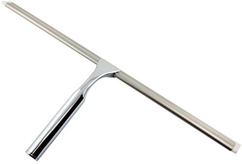 Schulte D9515 Glaswischer 40 cm breite, Messing verchromt, Chrom