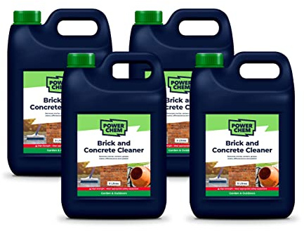 HIGH STRENGTH Brick Concrete Stone Cleaner - Removes Mortar, Cement, Grease, Stains, Efflorescence & Splatter (20L)