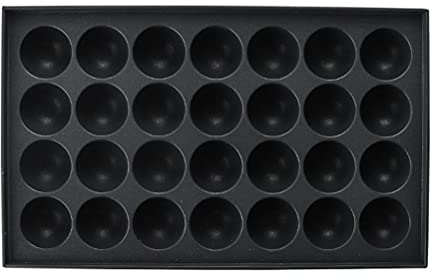 Zerodeko Takoyaki Pan Nonstick Cast Aluminum Baking Tray 13X7.87In Octopus Ball Maker for Home Kitchen Easy Clean Fish Ball Mold