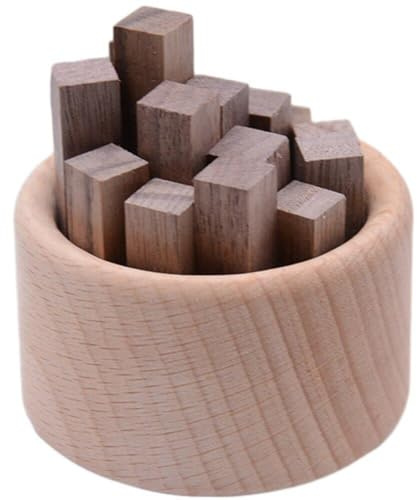 Sanfly Diffuseur D'huile Essentielle en Bois Noir Noyer Arôme en Bois Diffuseur Somnifère Sommier Stick Diffuseur, Diffuseur D'aromathérapie pour Assainisseur d'air Domestique