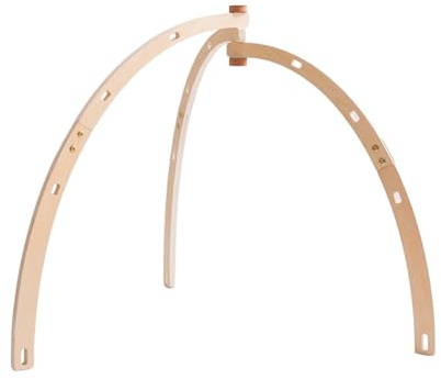 Fonowx Marco de Gimnasio de Juegos de Madera, Centro de Actividades, Barra Colgante, decoración de habitación de bebé, Gimnasio de Actividades Infantiles,