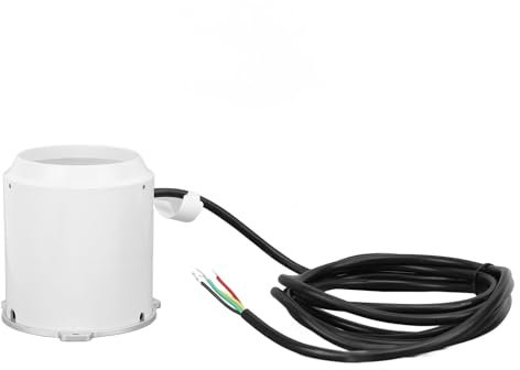 Qcwwy Capteur des Précipitations RS485, Capteur Précis de Baril de Pluie avec la Conception de Détection Optique pour L' Intelligente, Navigation de Bateau, Porte Automatique et Fenêtre