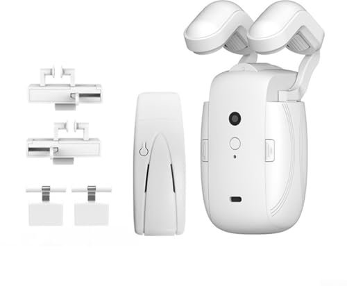 HpLive Automatischer Vorhangöffner, für TUYA WLAN Smart Curtains Roboter für römische Stange T/U-Schiene, 3 in 1 automatischer Öffner(1pc)