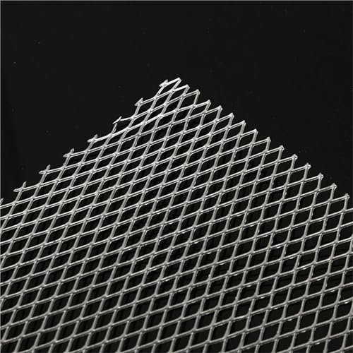 TAIBOSL 1 colino a rete, 25 x 20 cm, in alluminio, per modellare, a maglia fine, media e grossa, per alimenti (linee di piegatura)