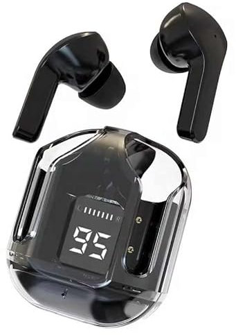 badad écouteurs sans Fil Bluetooth, Intra-Auriculaires, réduction de Bruit, Sport, Gaming, avec Micro, autonomie Longue, (Noir)