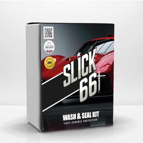 Wash & Seal Ceramic Kit, Si02 Coating, No Buff, Hands Free, Instant Paint Protection. Windscreen Coating, Wheel Coating and Trim Sealant