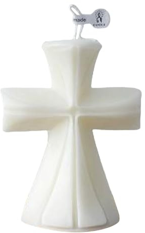 Osterkerzen, Ostern Deko, Kreuz-Duftkerzen, Osterkerze,Sojawachs-Duftkerze, Scented Candle,Kunst, Dekorativ, Handgefertigt, für Frühlingdeko,Ostergeschenke, Tischdeko Ostern (A)