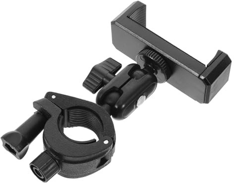 Hoement Support de Téléphone pour Trompette Lyre Porte-Musique Pince Rotative 360° Fixation Sécurisée Légère Portable pour Musiciens en Répétition et Concert