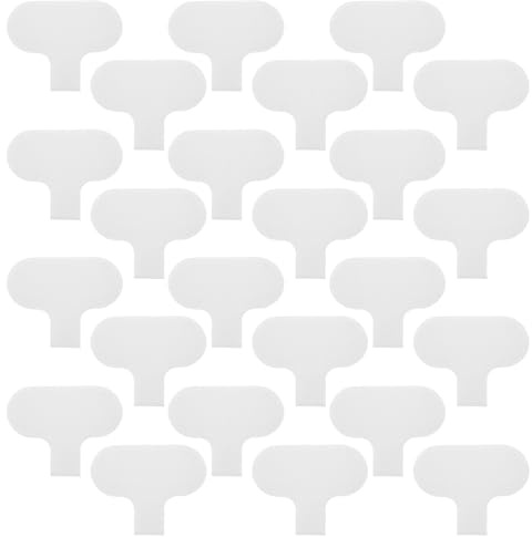 LOORGVEL Etiquetas para Cables Eléctricas Adhesivas Resistentes al Desgarro, Color Blanco, 40 Unidades, Etiquetas de Nailon Impermeables para Identificación y Organización de