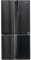 Haier HTF-610DSN7, Frigorifero Cube 4 Porte,Iconic Black, Libera installazione, ABT luce UV antibatterica
