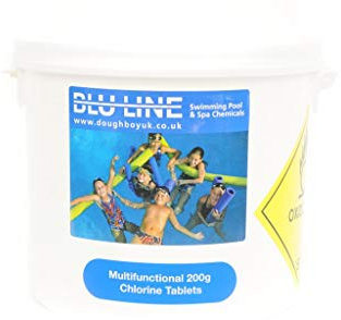 5 kg Multifunctional 200g large chlorine tablets for swimming pools