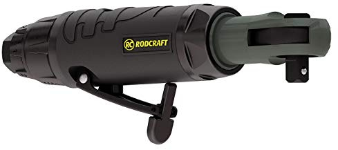 Rodcraft RC3268 Druckluft-Ratschenschrauber, 3/8 Vierkant, 50 Nm | 50 Nm Drehmoment, 280 U/min, 4 Leistungsstufen. Ideal für schnelle Schraubarbeiten auch an engen Stellen