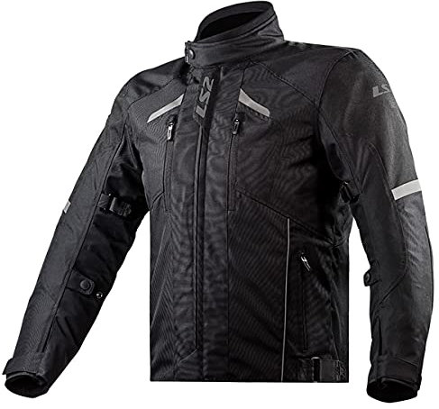 LS2 Serra Evo - Giacca da donna, colore: Nero - 2XL