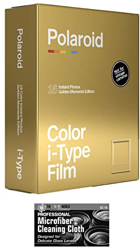 Polaroid Originals Lot de 2 films couleur pour appareil photo instantané i-Type Édition Golden Moments 16 photos
