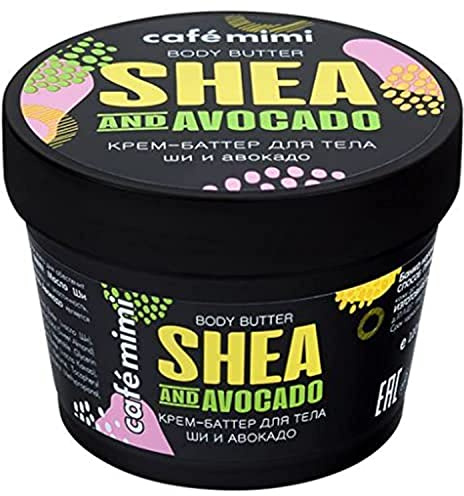Crème pour le corps au beurre de karité et à l'avocat 110 ml