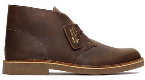 Clarks Men’s Desert Boot Evo, Cire D Abeille, 46 EU