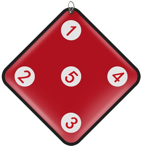 BeiLiHe PU Leder Fechttraining Ziel für Säbelfolie und Degen, Fechtschwert Ziel, Heim Fechten Ausrüstung für Kinder und Erwachsene (Color : Red)