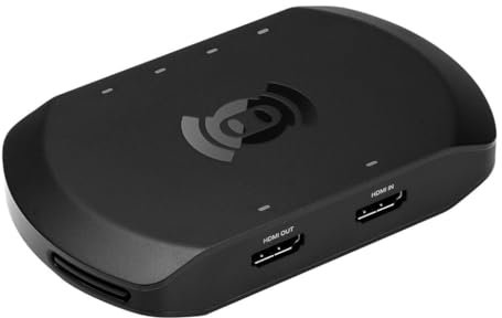 Streamplify CAPTURE 4K Capture Card 4K Streaming, HDR and VRR Support, High Fidelity Audio, Extensive Compatibility with Consoles and PC