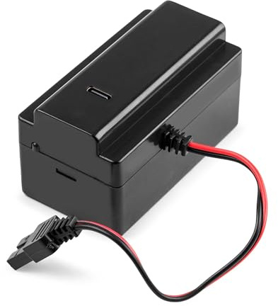 Vonyx MRB06 Batería Recargable de Ion-Litio de 7,4V para megáfono MEG045, Incluye Cable de Carga USB, sustituye a Las Pilas D estándar, energía de Larga duración para Uso con megáfono