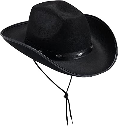 Generisch Rosa Cowboyhüte für Damen, Pinker Filz Western Cowboyhut mit Flauschiger Federbesatz Hochzeit Junggesellinnenabschied Geburtstagsparty Cosplay,Cowboy Hut Damen Schwarz,Lebhaft und dynamisch
