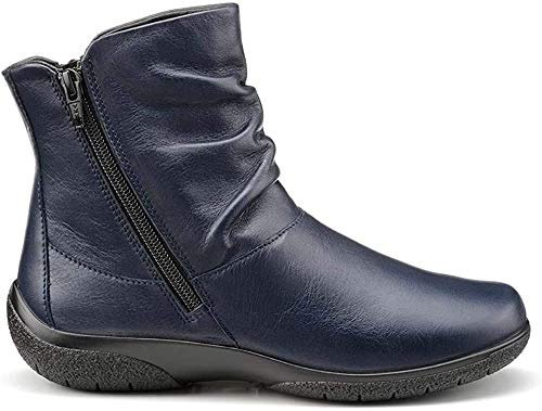 Hotter Whisper, Bottes Souples femme - Bleu (marine-LEA) 40 EU