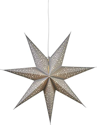 Star Blinka Papierstern, Papier, Silber