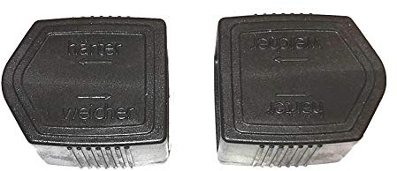 JUSNOVA 10 Stück Schieber/Regler zur Härteverstellung von Lattenrosten | Für 8x25mm Leisten | 8/25 | 2001