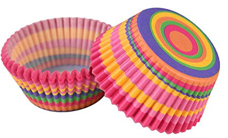 100Pcs Muffin Cupcake Paper Cups Cupcake Liner Baking Muffin Box Cup Case Party Tray Cake Decorating Tools Birthday Party Decor (Color : 9)